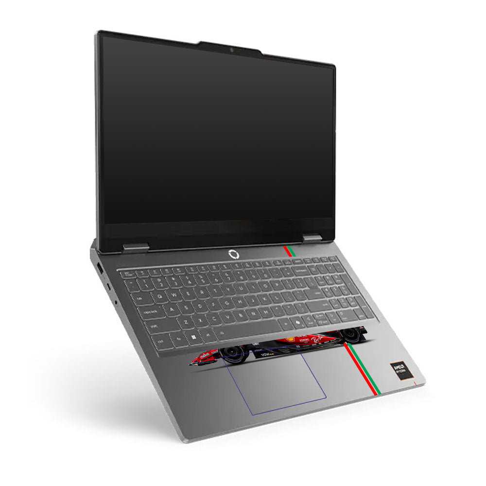 Transparent Lenovo LOQ Essential 15ARP11 Red Flame Supercar Laptop Skin