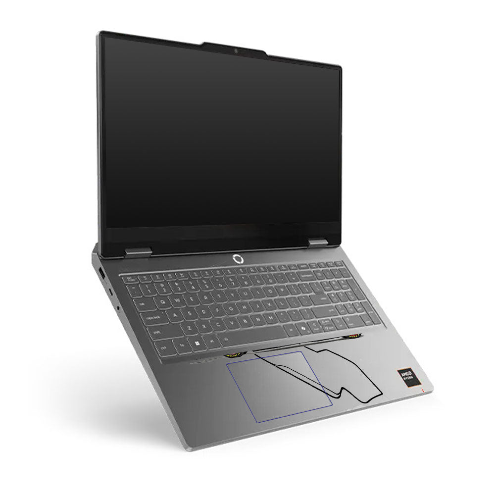 Transparent Lenovo LOQ Essential 15ARP11 Track King Laptop Skin