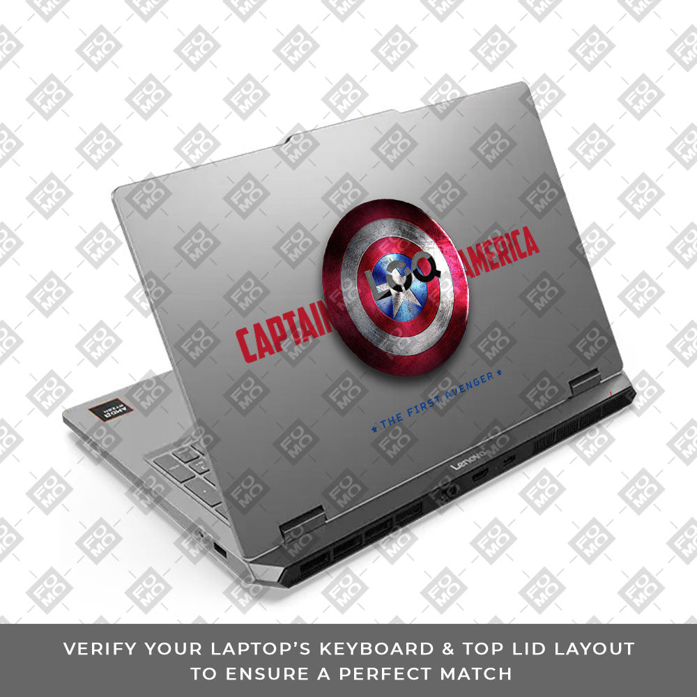 Transparent Lenovo LOQ Essential 15ARP11 Shield of Honor Laptop Skin