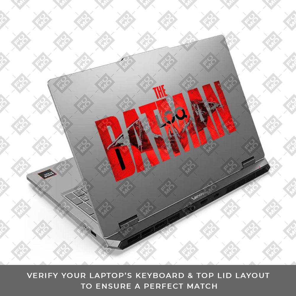 Transparent Lenovo LOQ Essential 15ARP11 Noir Comic Vigilante Laptop Skin