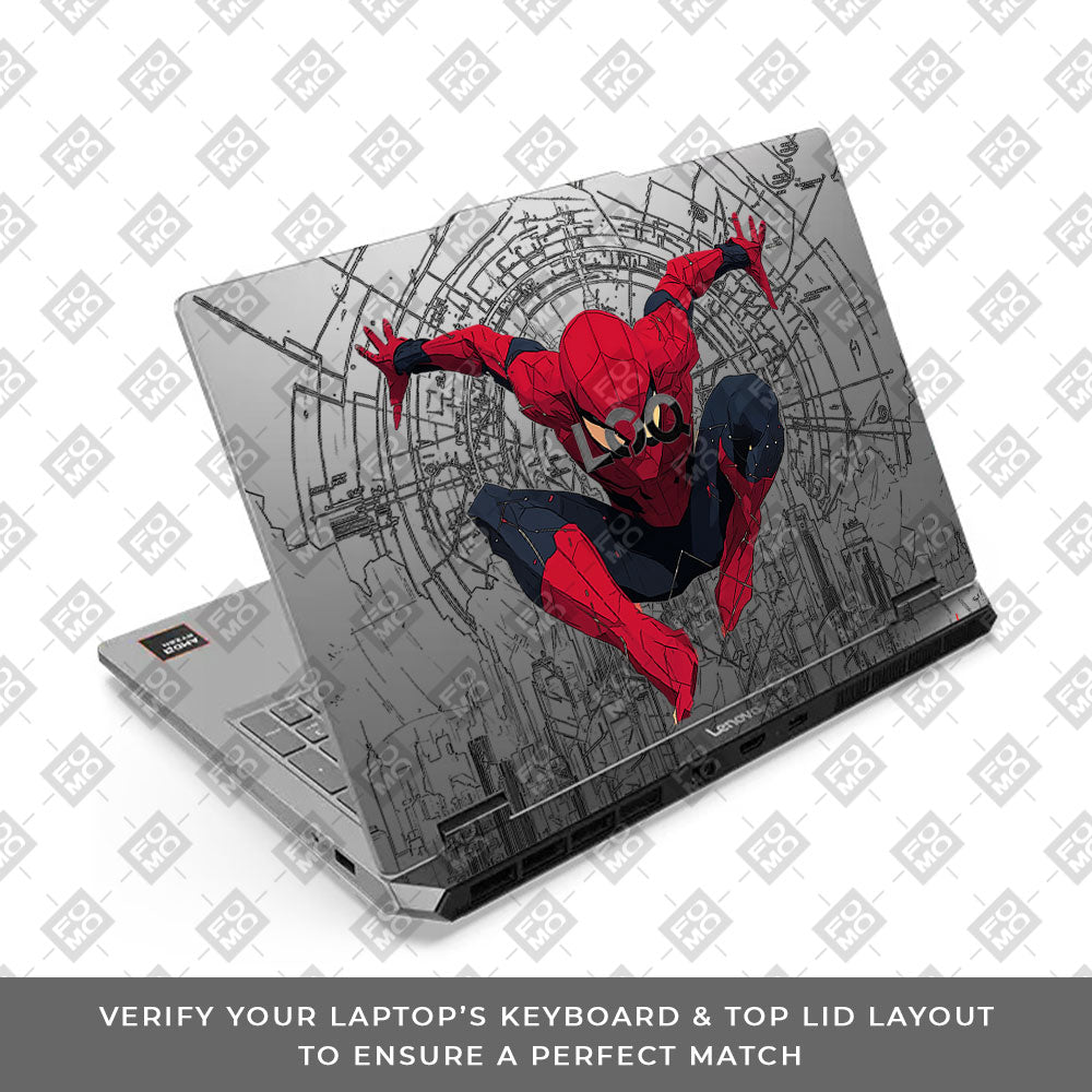 Transparent Lenovo LOQ Essential 15ARP11 Web of Destiny Laptop Skin