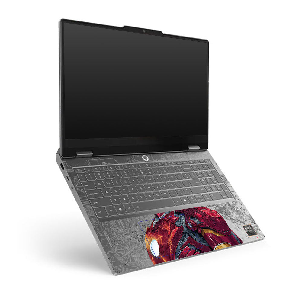 Transparent Lenovo LOQ Essential 15ARP11 Futuristic Armored Hero Laptop Skin