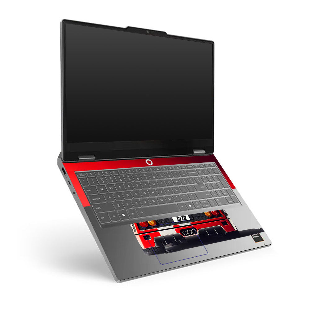 Transparent Lenovo LOQ Essential 15ARP11 Retro Italian Supercar Laptop Skin