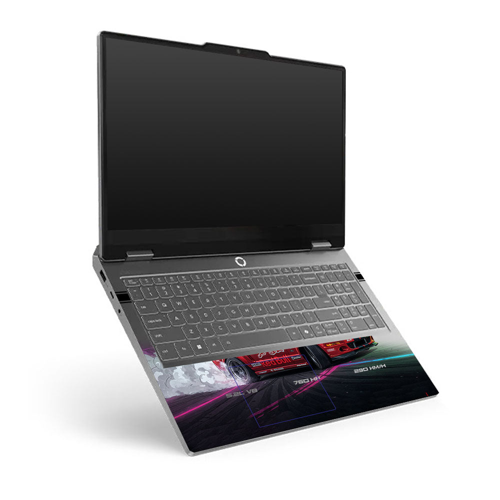Transparent Lenovo LOQ Essential 15ARP11 Toxic Muscle Racer Laptop Skin