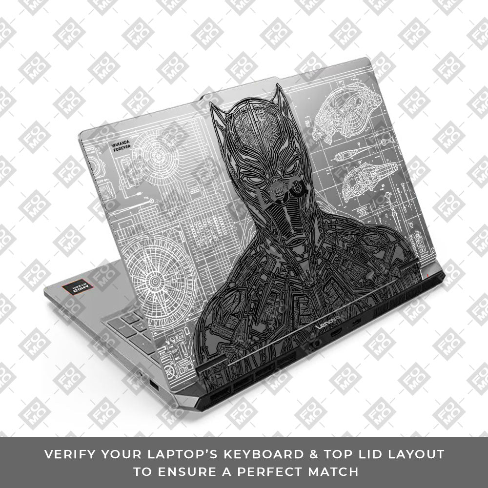 Transparent Lenovo LOQ Essential 15ARP11 Tech Armor Hero Laptop Skin
