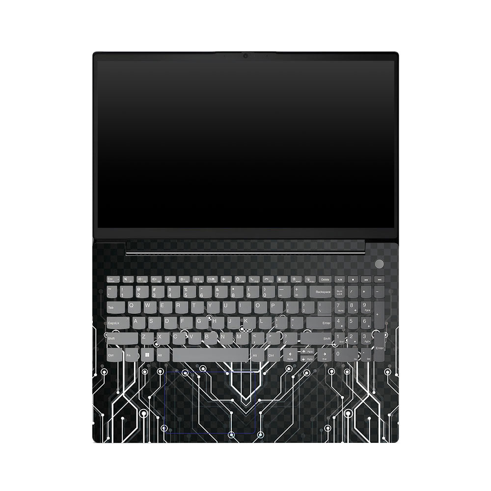 Lenovo V15 G4 Black Digital Circuit Laptop Skin