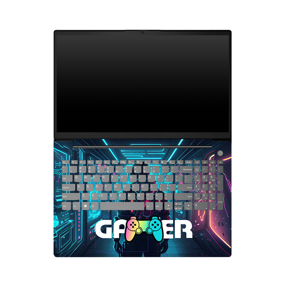 Lenovo V15 G4 Gamer in Glowing Background Laptop Skin
