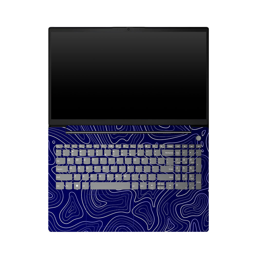 Lenovo V15 G4 Deep Blue Contour Depths Laptop Skin