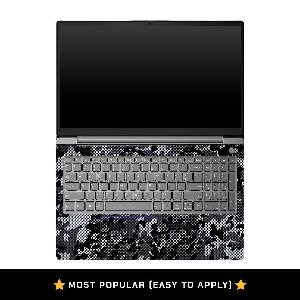 Lenovo V15 G4 Stealth Grey Camo Laptop Skin