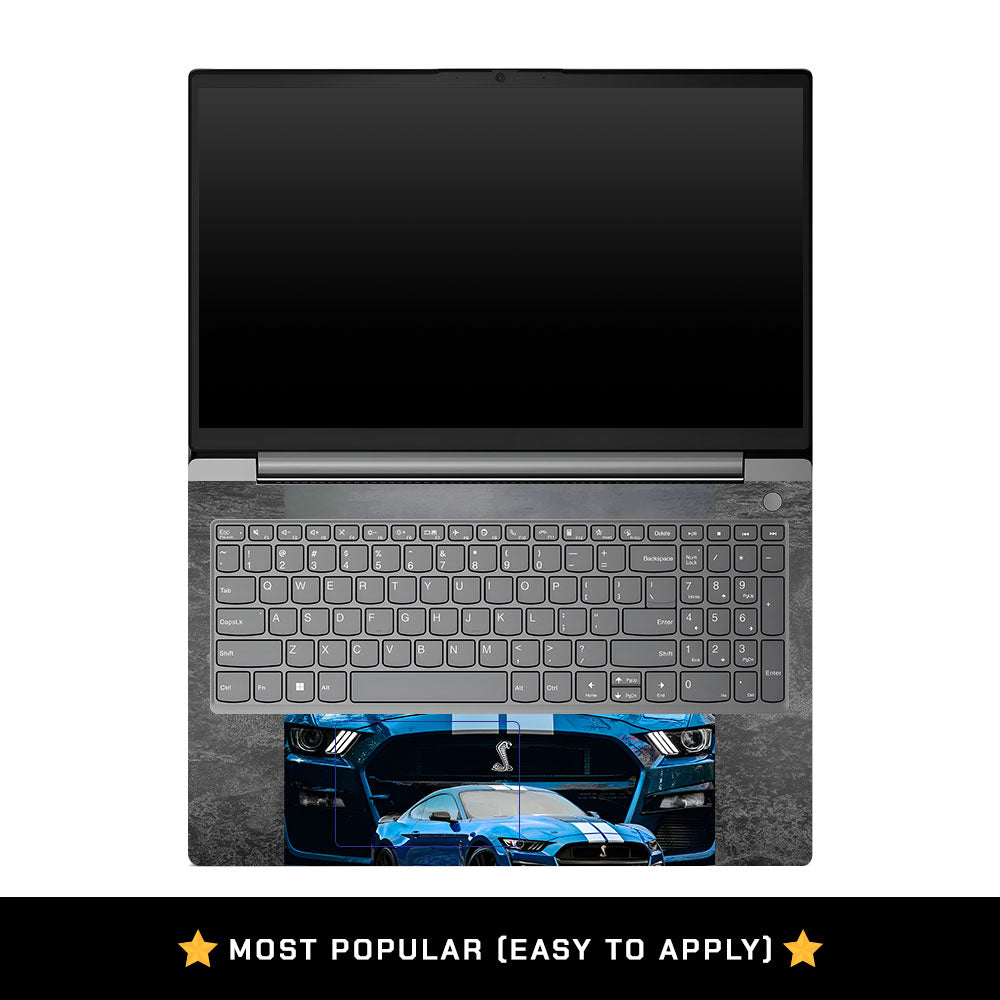 Lenovo V15 G4 Racing Stripe Muscle Laptop Skin
