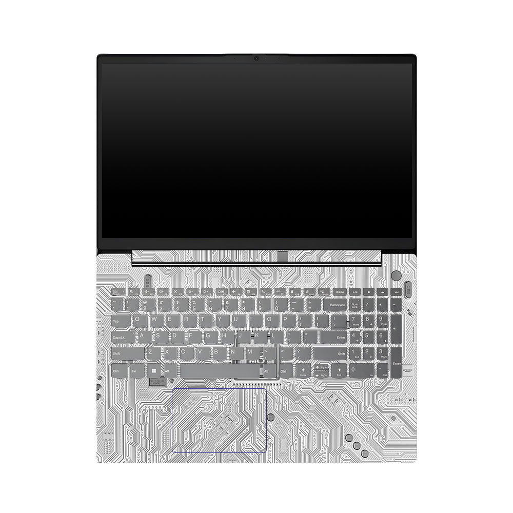 Lenovo V15 G4 FOMO Circuit Light Mode Laptop Skin