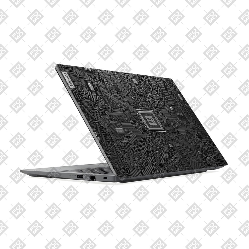 Lenovo V15 G4 FOMO Circuit Dark Mode Laptop Skin
