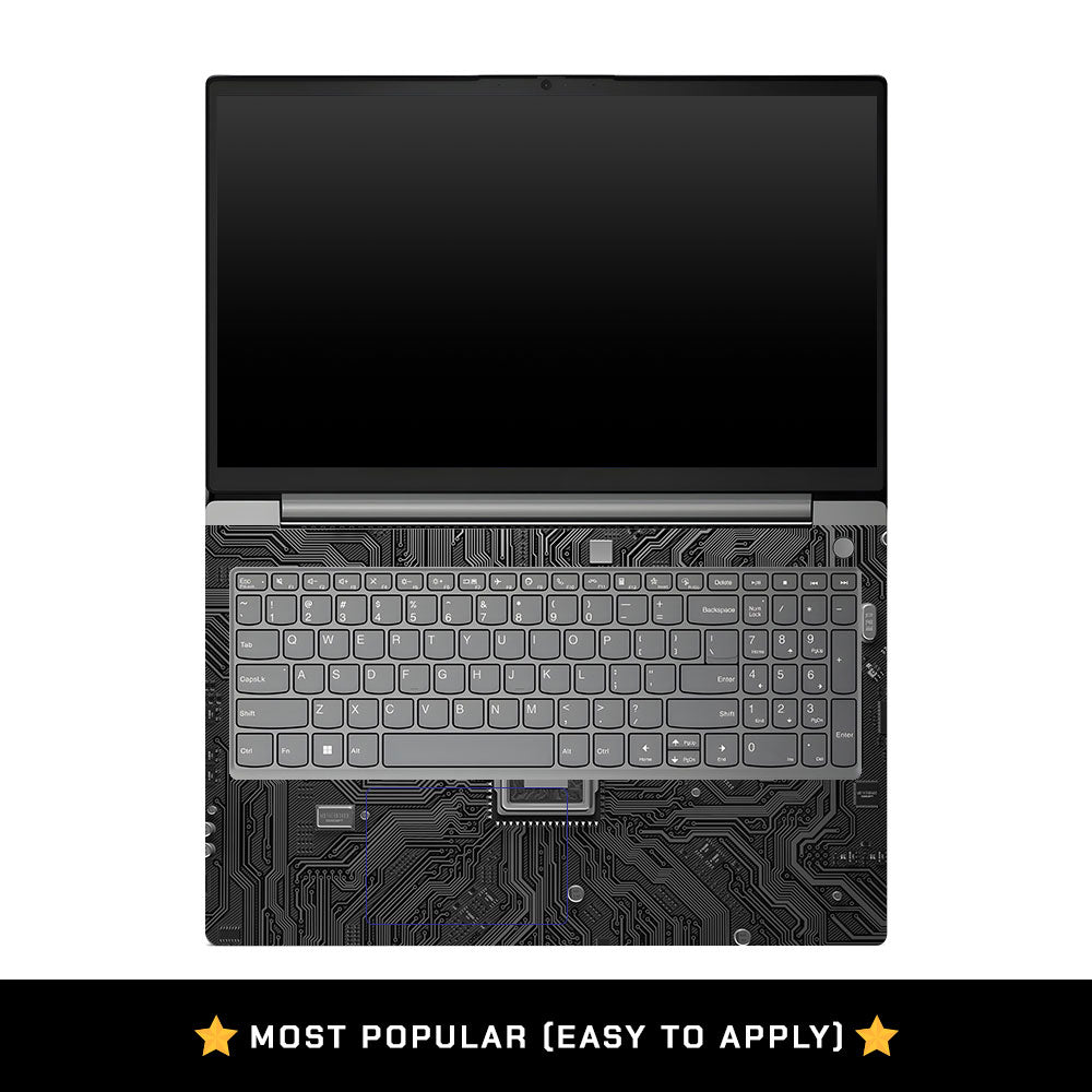 Lenovo V15 G4 FOMO Circuit Dark Mode Laptop Skin