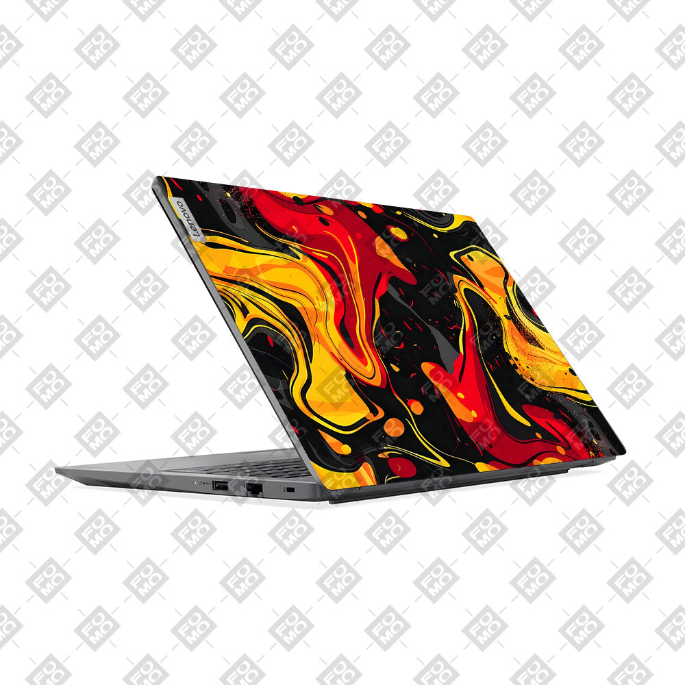 Lenovo V15 G4 Lava Burst Laptop Skin