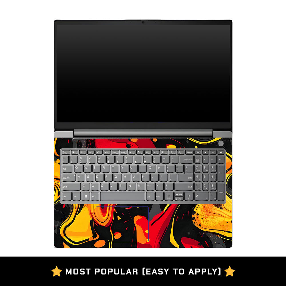 Lenovo V15 G4 Lava Burst Laptop Skin