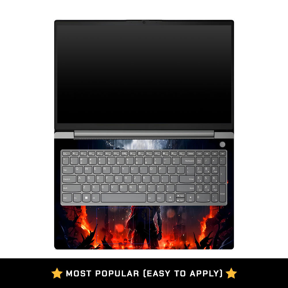 Lenovo V15 G4 Red Anime Pirate Laptop Skin