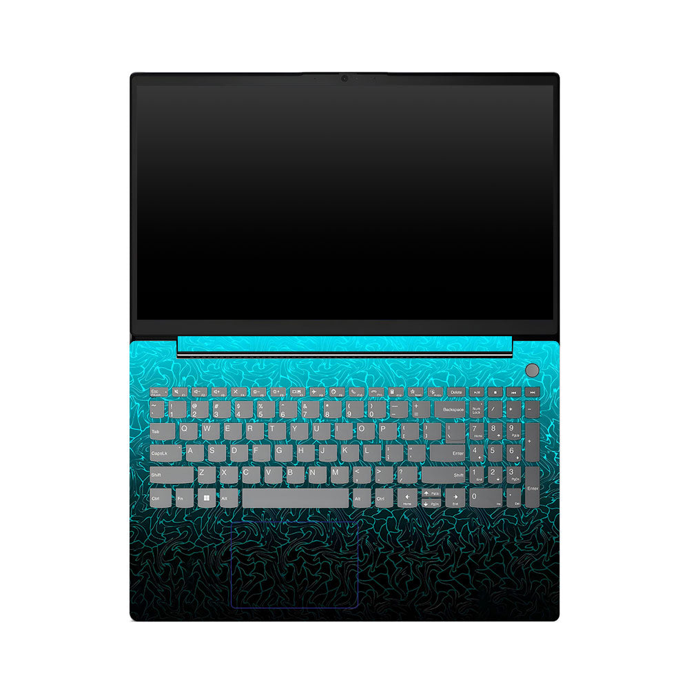 Lenovo V15 G4 Cyan Blue to Black Laptop Skin
