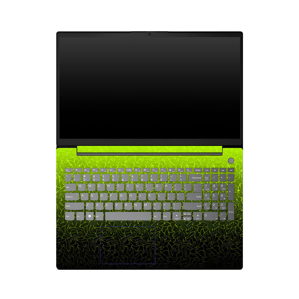 Lenovo V15 G4 Lime Yellow to Black Gradient Laptop Skin
