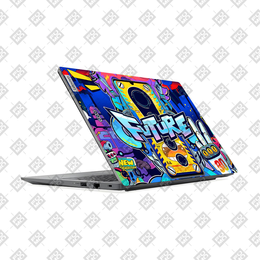 Lenovo V15 G4 Futuristic Cyberpunk Vision Laptop Skin