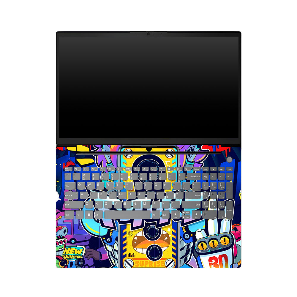 Lenovo V15 G4 Futuristic Cyberpunk Vision Laptop Skin