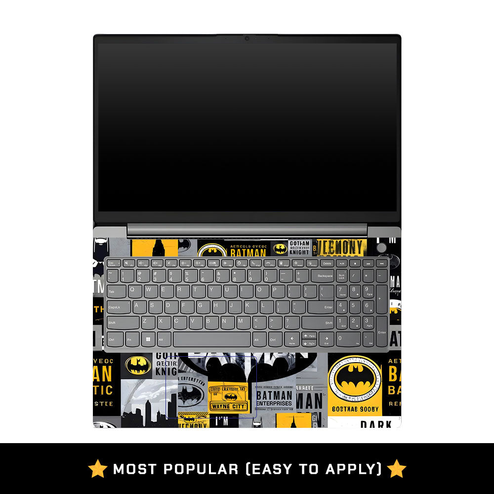 Lenovo V15 G4 Dark Hero Collage Laptop Skin