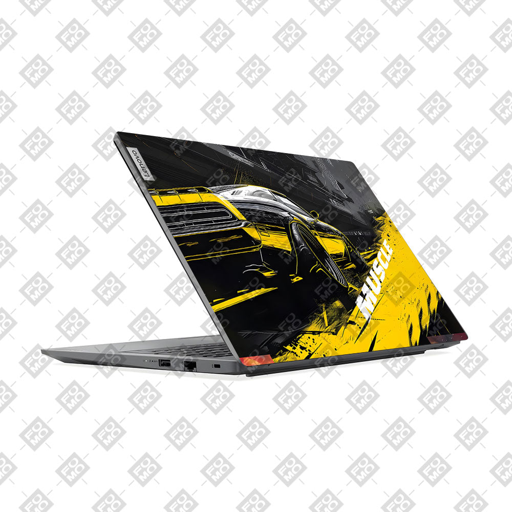 Lenovo V15 G4 Black Muscle Laptop Skin