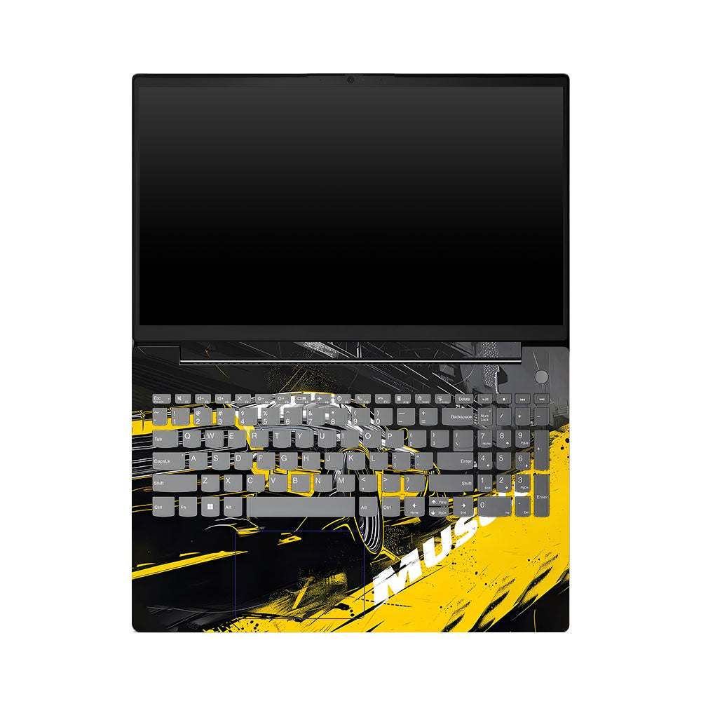 Lenovo V15 G4 Black Muscle Laptop Skin