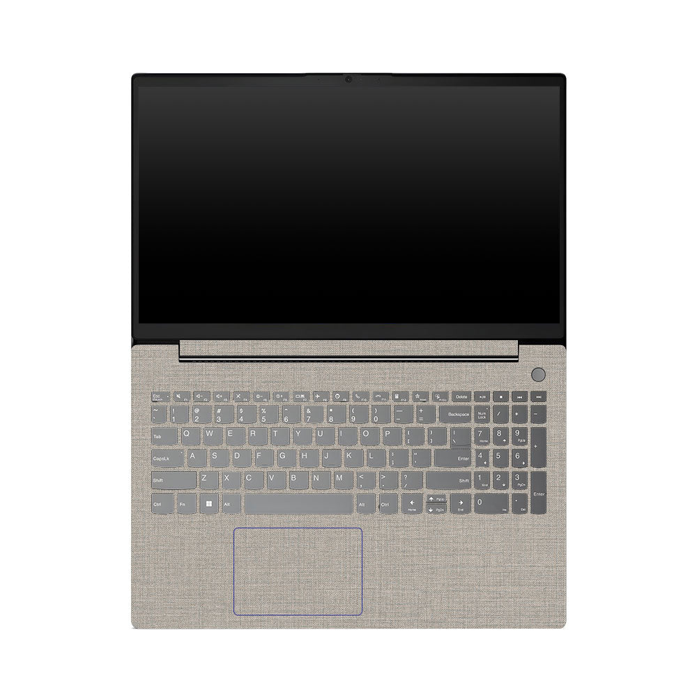 Lenovo V15 G4 Textured Fabric Grey Laptop Skin