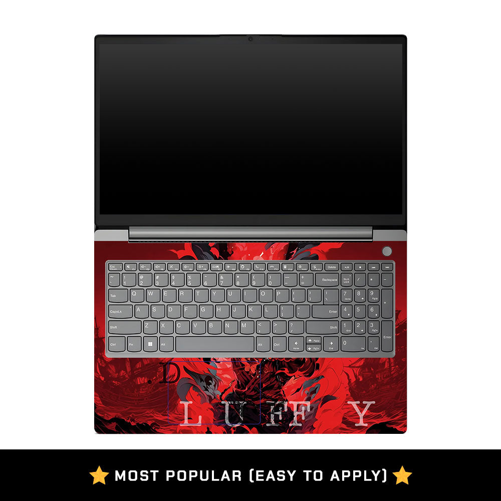 Lenovo V15 G4 Crimson Anime Pirate Laptop Skin