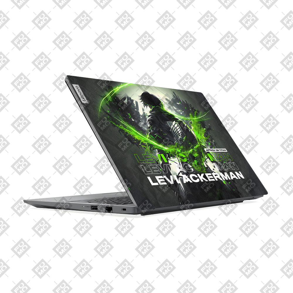 Lenovo V15 G4 Neon Anime Swordsman Laptop Skin