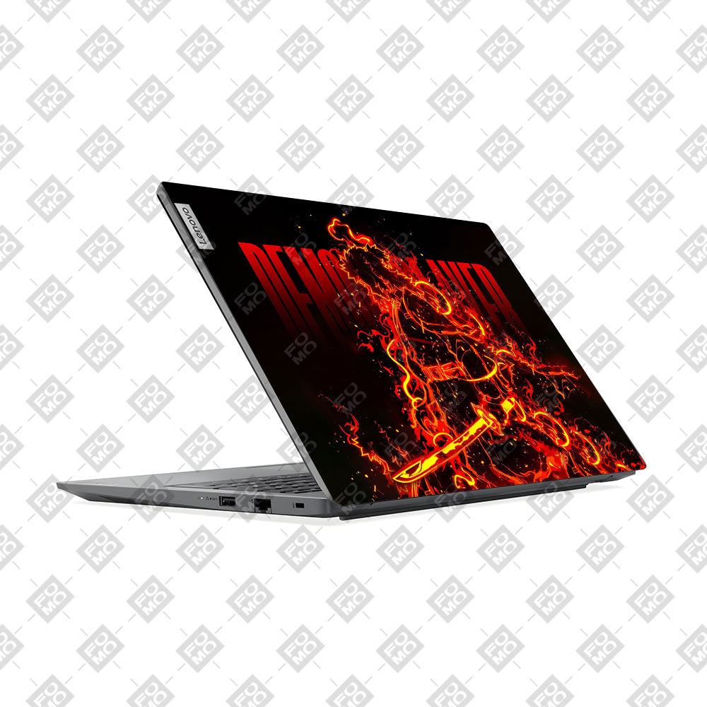 Lenovo V15 G4 Blazing Anime Swordsman Laptop Skin