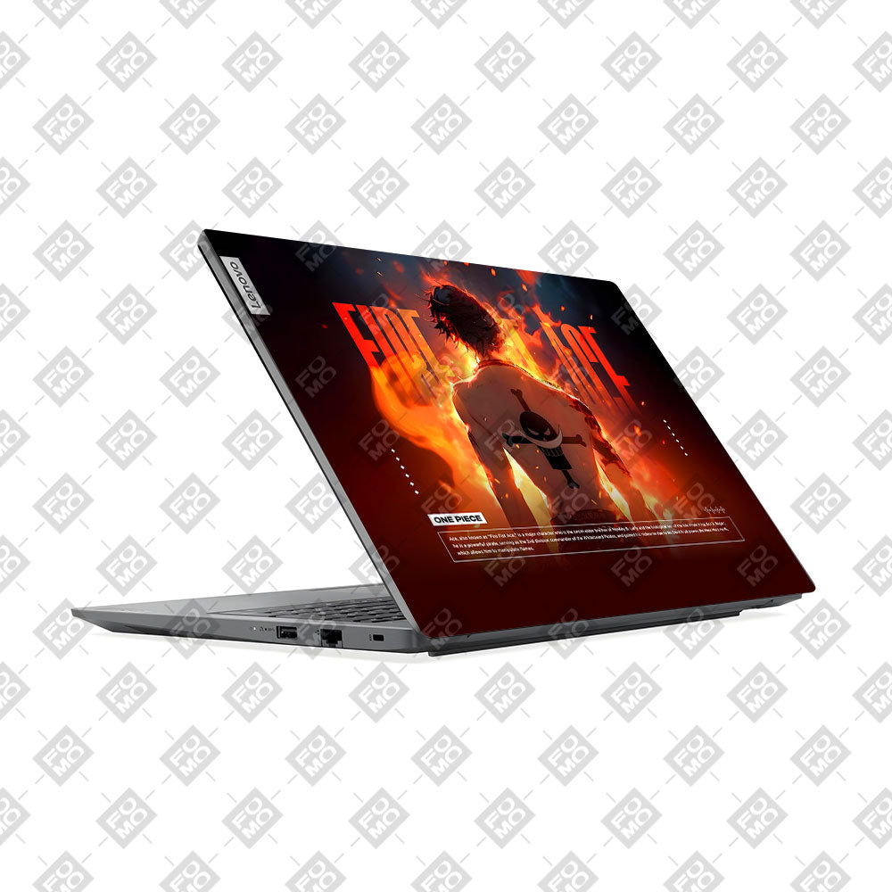 Lenovo V15 G4 Anime Fire Pirate Laptop Skin