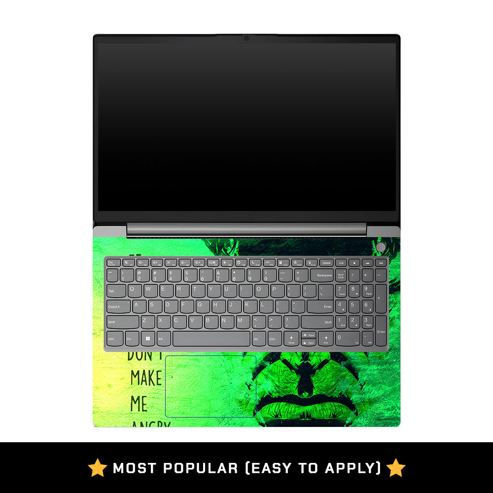 Lenovo V15 G4 Green Comic Titan Laptop Skin