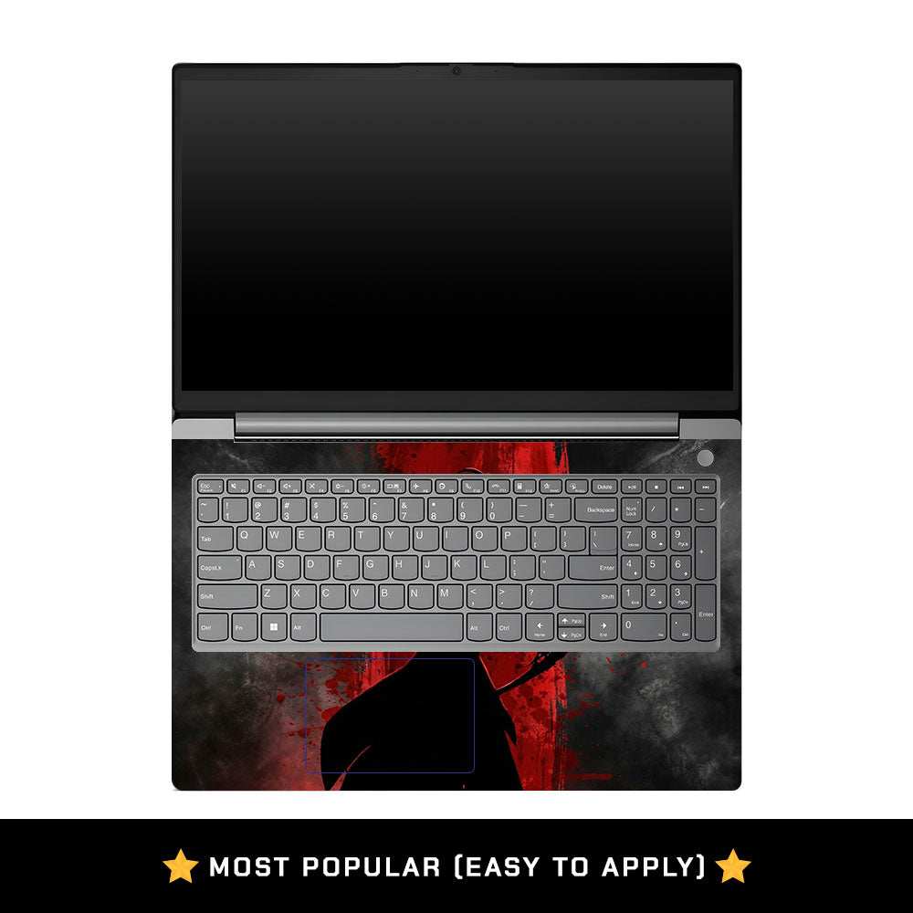 Lenovo V15 G4 Red Villain Silhouette Laptop Skin