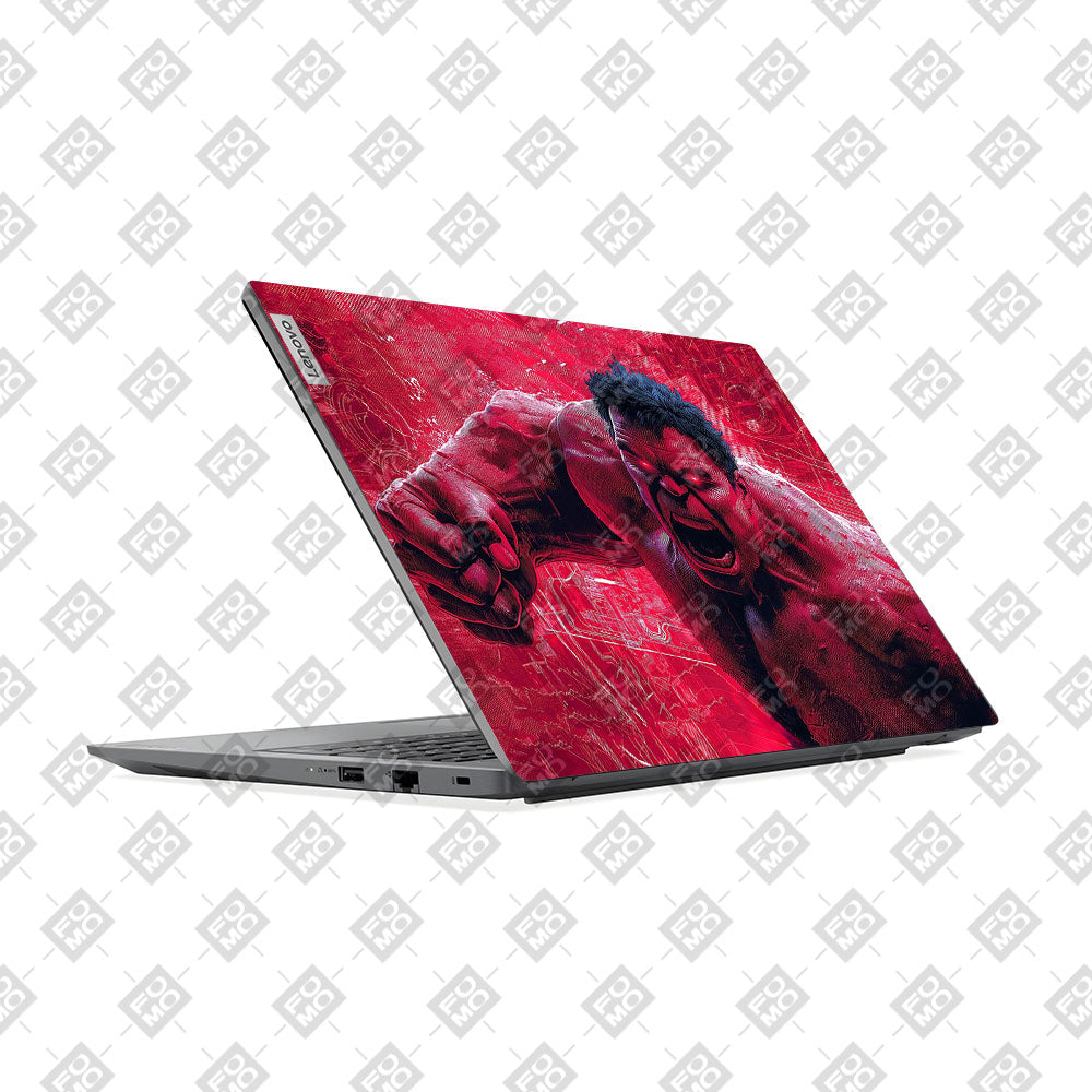 Lenovo V15 G4 Red Comic Giant Laptop Skin