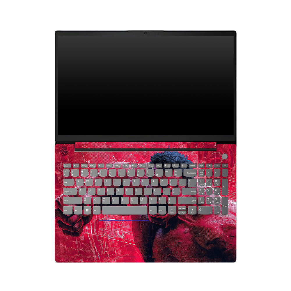 Lenovo V15 G4 Red Comic Giant Laptop Skin