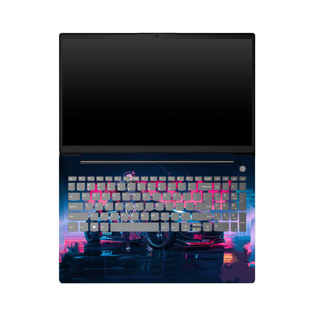 Lenovo V15 G4 Neon Anime Racer Laptop Skin