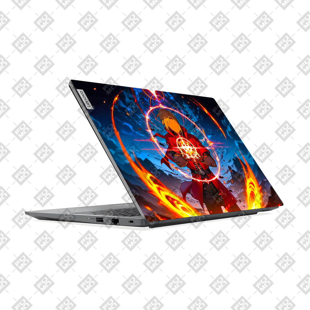 Lenovo V15 G4 Anime Alchemist Warrior Laptop Skin