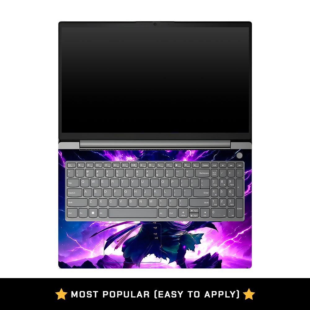 Lenovo V15 G4 Dark Anime Swordsman Laptop Skin