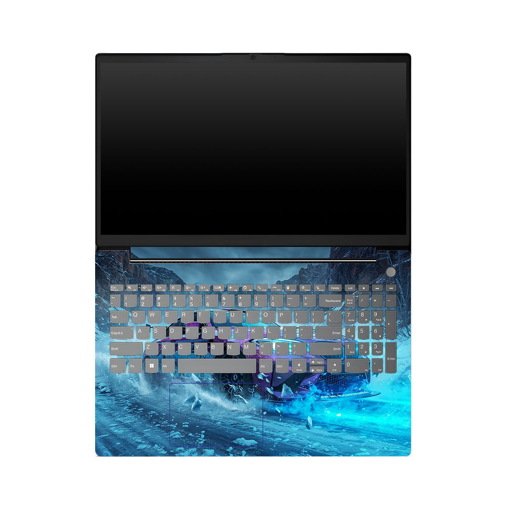 Lenovo V15 G4 Neon Drift Car Laptop Skin