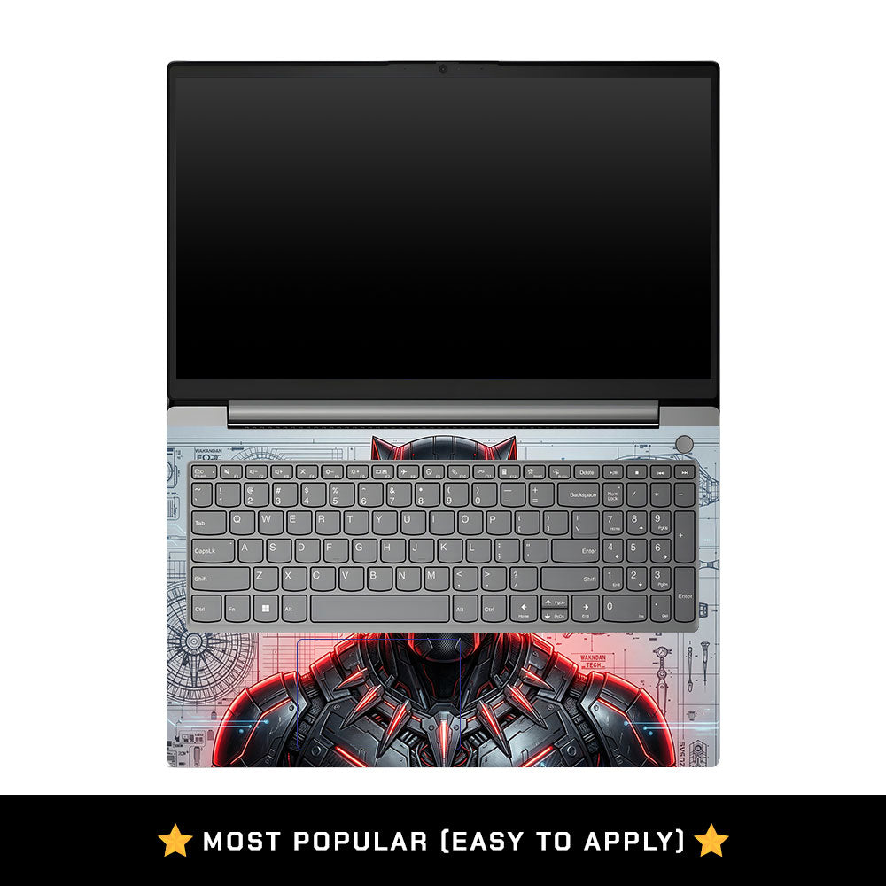 Lenovo V15 G4 Metal Tech Superhero Laptop Skin