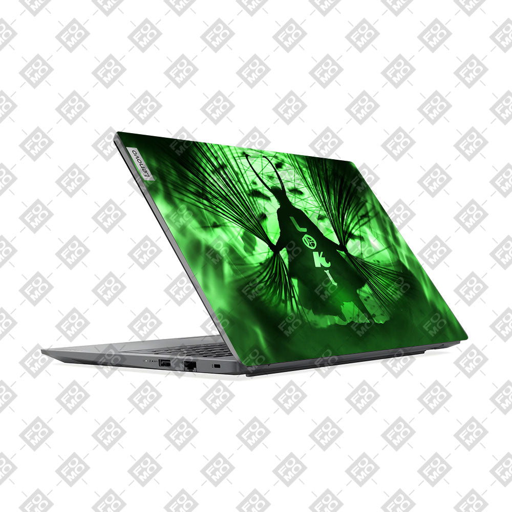 Lenovo V15 G4 Green Aura Trickster Laptop Skin