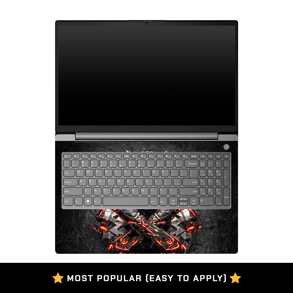 Lenovo V15 G4 Glowing Feline Hero Laptop Skin