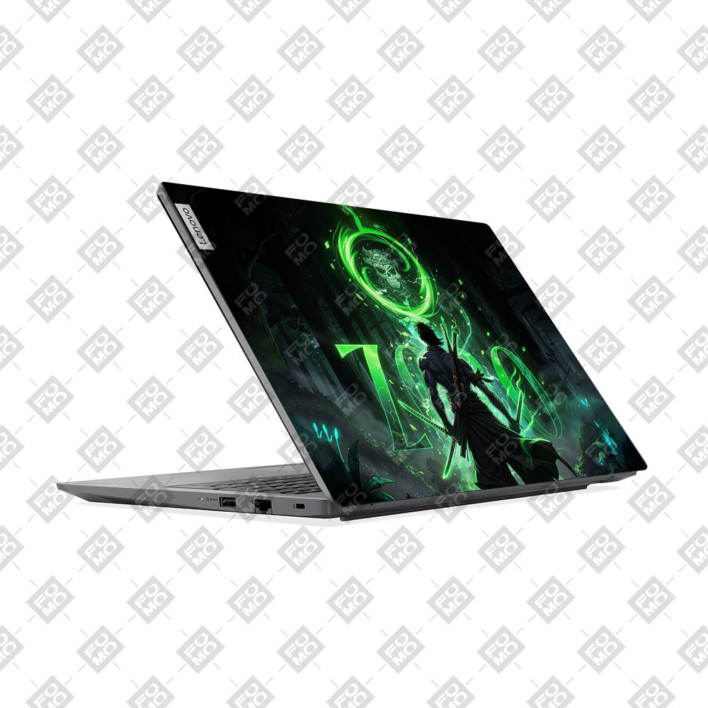 Lenovo V15 G4 Emerald Blade Warrior Laptop Skin