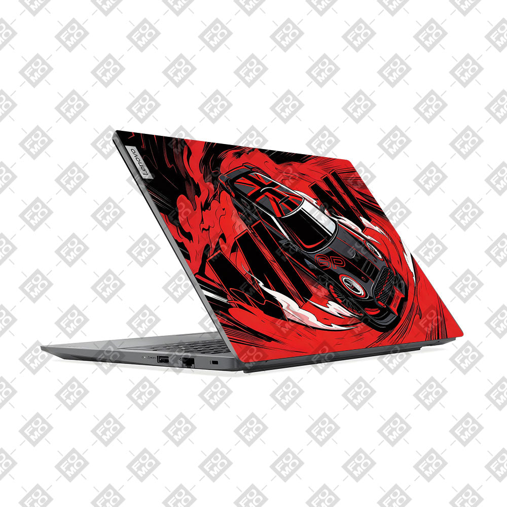Lenovo V15 G4 Retro Compact Car Laptop Skin