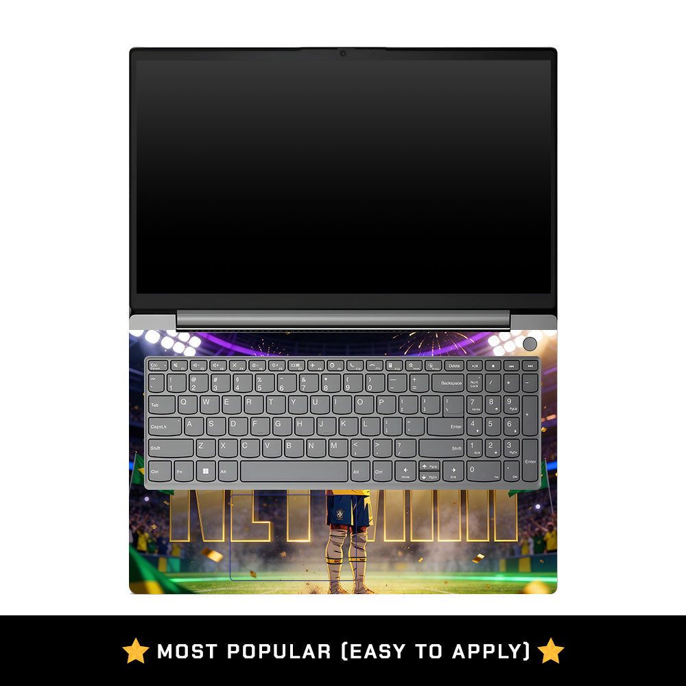 Lenovo V15 G4 Golden Flair Aura Laptop Skin
