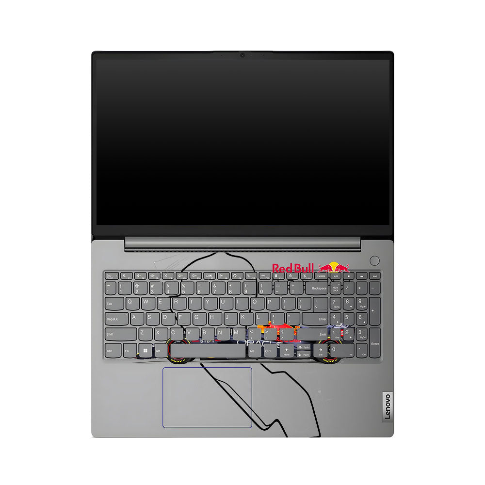 Transparent Lenovo V15 G4 Track King Laptop Skin