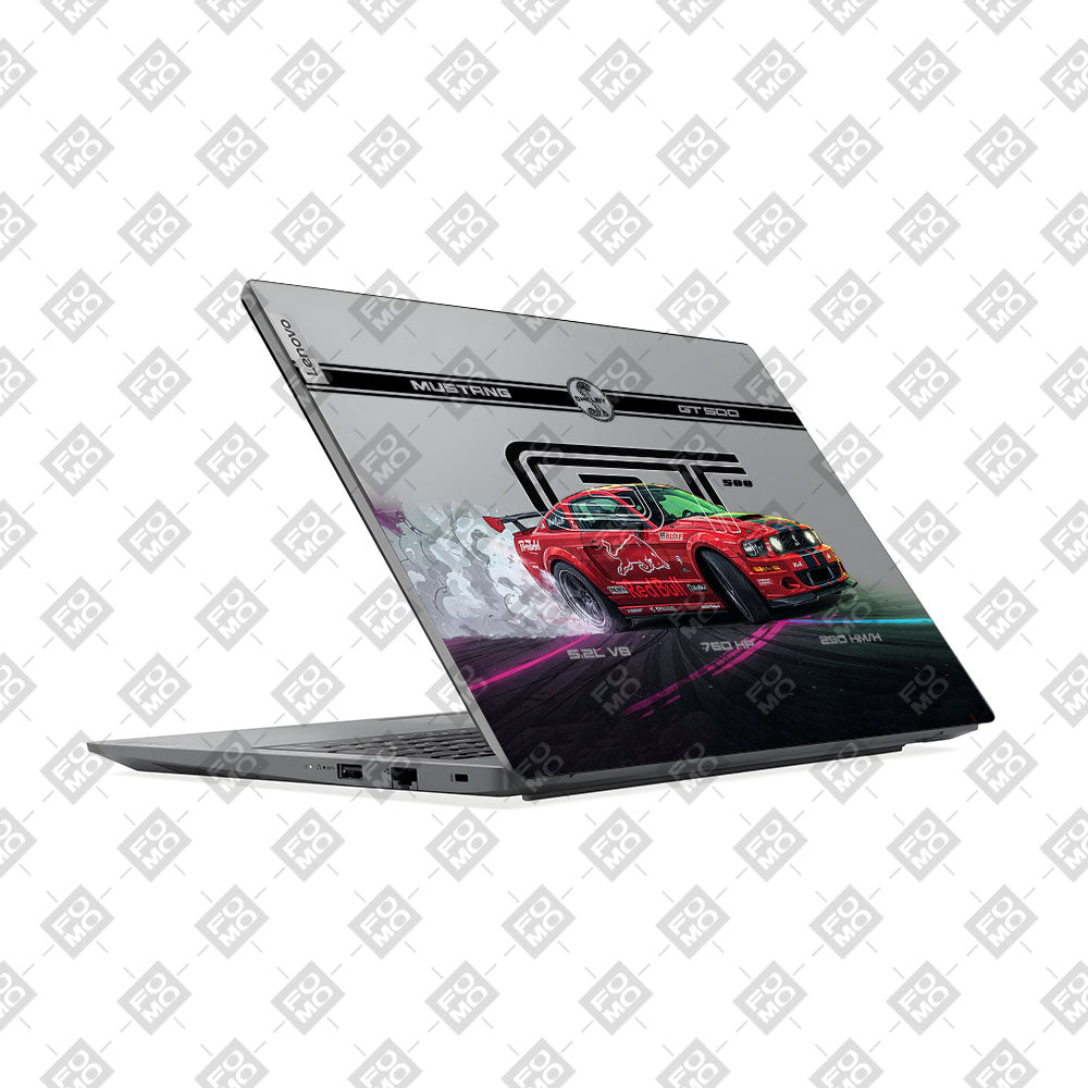 Transparent Lenovo V15 G4 Toxic Muscle Racer Laptop Skin