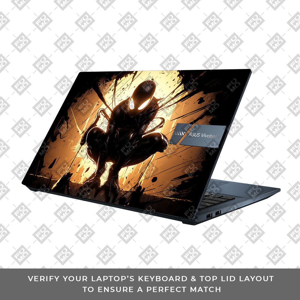 Shadow Spiderman Asus Vivobook Pro 15 M6500QC & M6500QH Laptop Skin