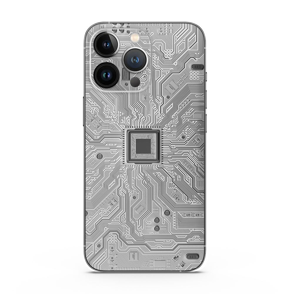 Fomo Store Mobile Skins Miscellaneous Silver Cicuit
